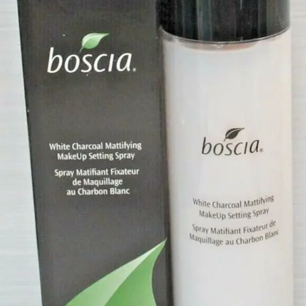 ❇️🧚‍♀️Boscia DISCONTINUED White Charcoal Setting Spray NWT